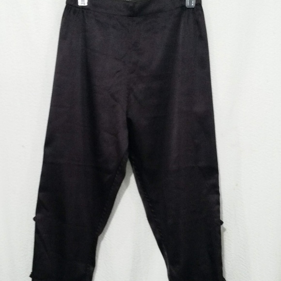 NADYA FIBER CONTENT DARK BURGUNDY FANCY PANTS XS - Picture 5 of 8